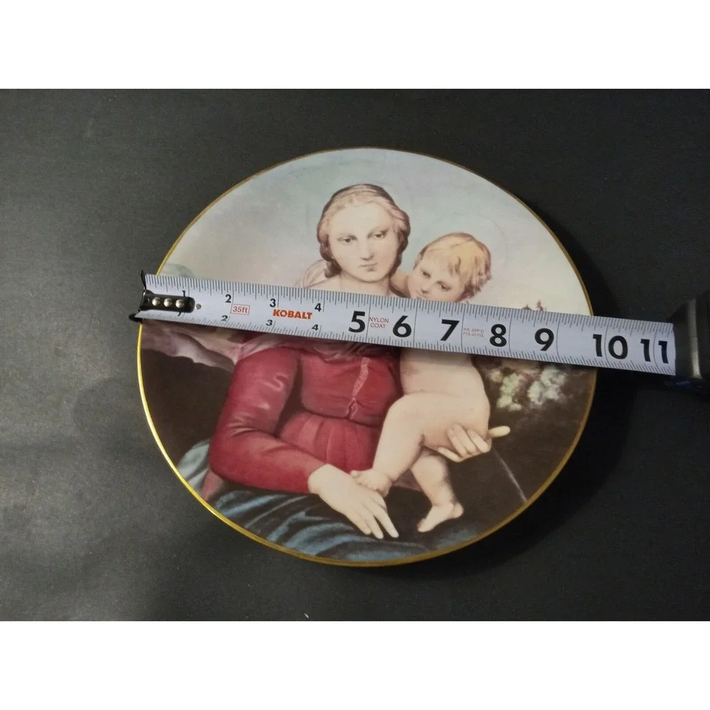 Cowper Madonna & Child Raphael Haviland Limoges Plate High Renaissance 1974